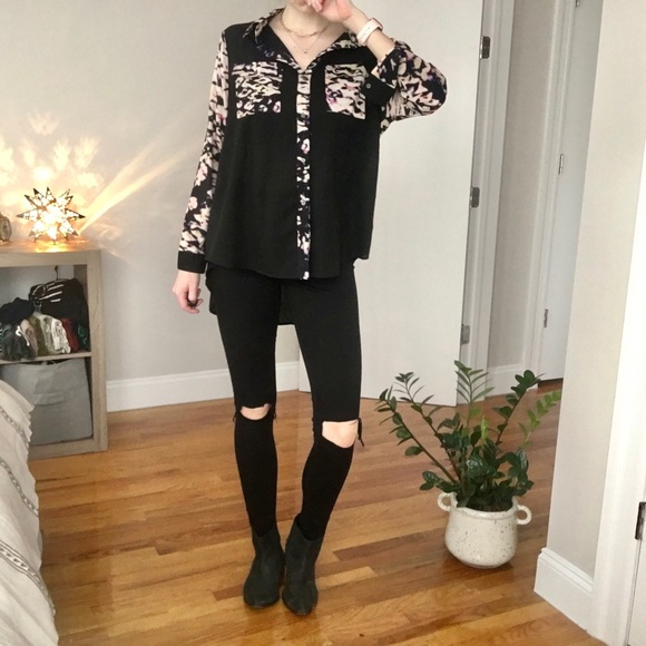 Dolls Kill Tops - Mullet-style shirt by Evil Twin (now Twiin)
